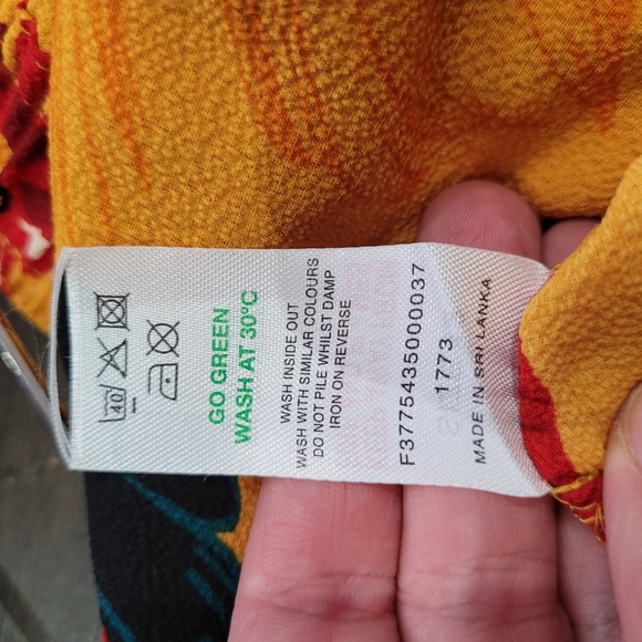 Chiffon wide leg flaural flower pants 🌼 - Picture 9 of 12